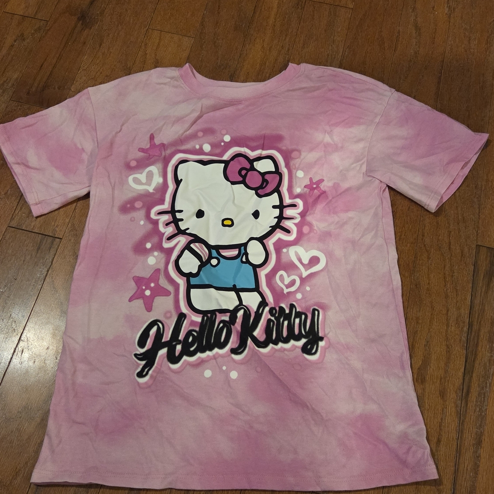 Girls' XL Hello Kitty Short Sleeve Oversized Graphic T-Shirt
